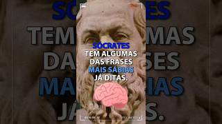 SÓCRATES o SÁBIO 5 frases mais inteligentes filosofia socrates [upl. by Yxor]