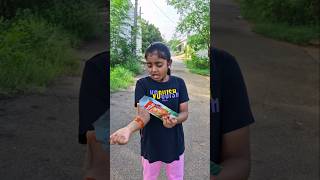 BLOOD prank on my sister 😱TomampJerry 🤣DiyaIshwarya shorts viralvideo [upl. by Nimrak]