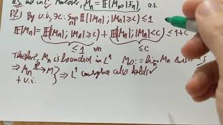 MT26 Uniform integrable martingales [upl. by Kalvn186]