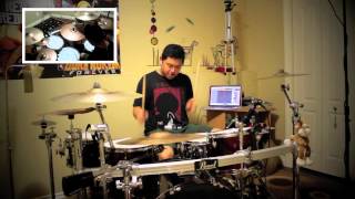 kuchizuke  BuckTick  Drum cover  Shiki [upl. by Ddarb716]