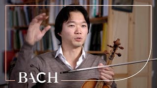 Sato on Bach Sonata for violin and harpsichord in E major BWV 1016  Netherlands Bach Society [upl. by Louth520]