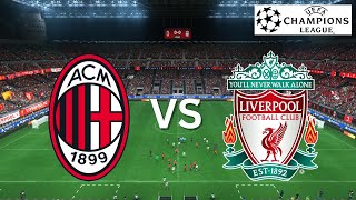 AC MILAN VS LIVERPOOL  SUPER SZOBOSZLAI DOUBLE  CHAMPIONS LEAGUE 2425  FC 24 fc24 liverpool [upl. by Haral]