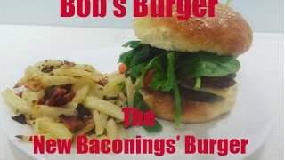 Bobs Burgers New Baconings burger Month 2  Pop culture feasts [upl. by Eicart]