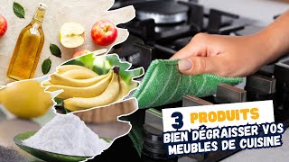 Cette technique surprenante vous permettra de dégraisser vos meubles de cuisine sans effort [upl. by Jotham646]