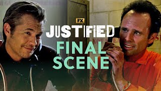 Raylan and Boyds Final Meeting  Scene  Justified  FX [upl. by Pappas]