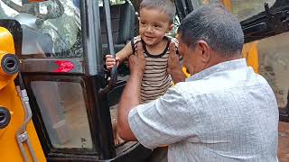 JCB kid  entering a JCB for the first time vid1 [upl. by Akim]