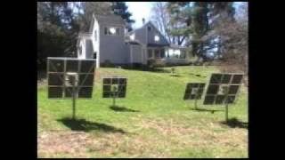 4 Practical Solar heliostats timelapse video [upl. by Joni]