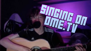 I sang in OMEGLE  Omegle OmeTV Monkey Singing [upl. by Pruter204]