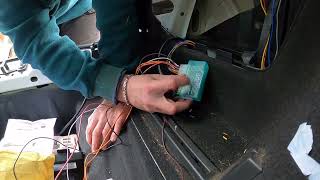 Mk7 GOLF TOWBAR ELECTRICS PART 2 INSTALL OF CANBUS BYPASS RELAY [upl. by Andreas]