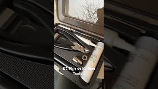 Creality K2 Plus vs K1 Max Toolkit Comparison [upl. by Manheim]