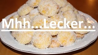 Marokkanische Cocos Kekse [upl. by Einehpets117]