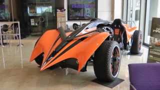 Parker Brothers Concepts  AutoTrader Electric Car  Syfys quotDream Machinesquot [upl. by Anelam]