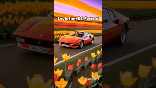 100 years evolution of Ferrari carphonk automobile cartok phonkycar car driftphonkmusic music [upl. by Anicul]