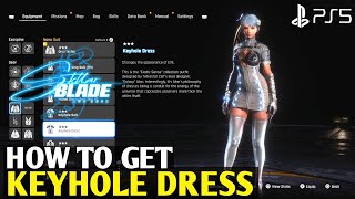 How to Get Keyhole Dress STELLAR BLADE Keyhole Dress Outfit  Suits Stellar Blade NG Costumes [upl. by Chatav]