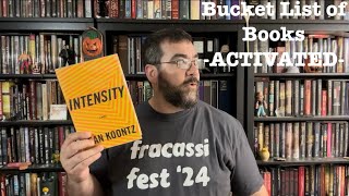 Ebay Book Unboxing Intensity Signed 1st Edition First Print Dean Koontz Bucket List of Books [upl. by Keary]