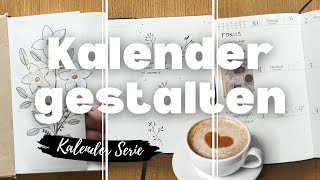 KALENDER GESTALTUNGS SERIE I ENDLICH [upl. by Ajiam]