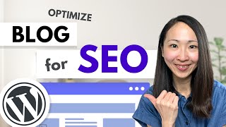 How to Optimize Blog Posts for SEO 2024 Blog SEO Optimization Checklist [upl. by Aneem]