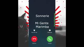 Sonnerie Mi Gente Marimba mp3 gratuite pour portable  SonnerieTelephone [upl. by Litch879]