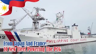 From Japan And France 10 New Fleet Powering The Philippine Coast Guard [upl. by Holden]