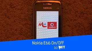 Nokia E66 VodafoneMtel BG OnOff [upl. by Weixel]