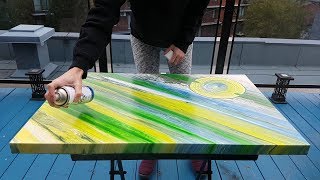 How to Spray Varnish an Acrylic Painting [upl. by Manara382]