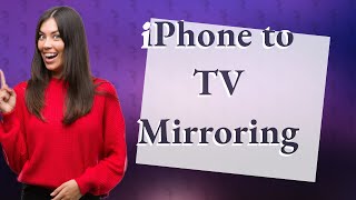 How to mirror iPhone to TV screen [upl. by Nim]