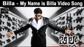 Billa Movie  My Name is Billa Video Song  Prabhas Anushka [upl. by Huckaby]