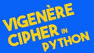 Vigenere Cipher Encryption and Decryption in Python [upl. by Ambert]