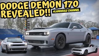 CUTTING UP IN THE FIRST DEMON 170 CHARGER [upl. by Ariaj494]