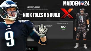 I MADE A NICK FOLES BUILD ON SUPERSTAR SHOWDOWN  MADDEN 24 [upl. by Kelton]