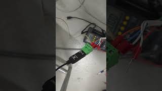 Modbus simulation in Modbus poll using USB to rs485 connector modbuspollmodbus usbautomation [upl. by Asserak]