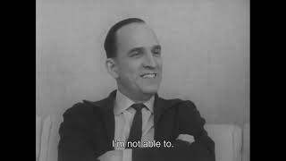 Ingmar Bergman on Why He Would Rather Watch Goldfinger than Antonioni [upl. by Eilesor7]