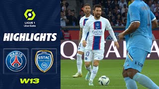 PARIS SAINTGERMAIN  ESTAC TROYES 4  3  Highlights  PSG  ESTAC  20222023 [upl. by Honna]