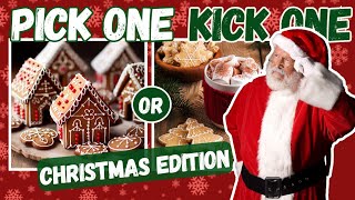 Pick One Kick One Christmas Edition 🎄🎅 A Festive FamilyFriendly Christmas Game ☃️ [upl. by Estrellita]