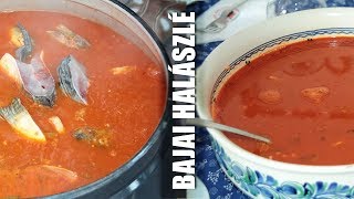 Bajai halászlé recept a Fehértói Halászcsárdából  Hungarian fishsoup from Baja [upl. by Stempien]