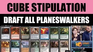 Vintage Cube Stipulation  Draft all Planeswalkers featuring LSV  Magic The Gathering [upl. by Whiting]