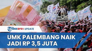 UMK Kota Palembang 2023 Naik 75 Persen Menjadi Rp 35 Juta Diteken sejak 29 November 2022 [upl. by Macknair]