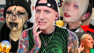 Neck Piercing Rejection Left Me SHOOK  New TikTok Piercing Fails 28  Roly [upl. by Nnodnarb420]