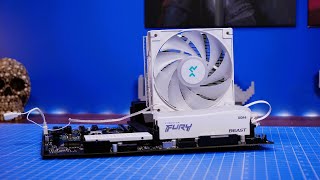 DeepCool AG400 CPU cooler How to install it and benchmarks [upl. by Zavras329]