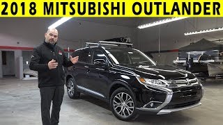 2018 Mitsubishi Outlander Exterior amp Interior Walkaround [upl. by Buckley51]