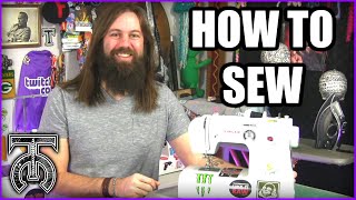 Sewing for Beginners  How to use a sewing machine  How to sew [upl. by Naval]