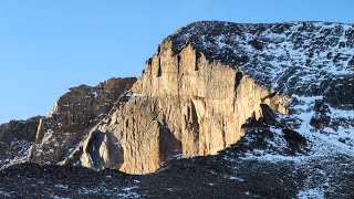 Longs Peak Via The Keyhole  Winter Summit [upl. by Par]