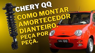 Chery QQ  Como montar um amortecedor dianteiro corretamente Peça por peça [upl. by Sugihara176]