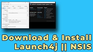 Download And Install Launch4j And NSIS [upl. by Ablem]