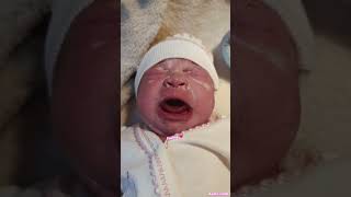 Vernix covered newborn baby 👶 😍 viral baby shorts subscribe [upl. by Samuelson]