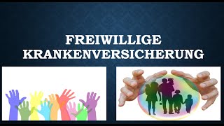 Freiwillig krankenversichert Alles was Ihr wissen solltet [upl. by Aihsei]