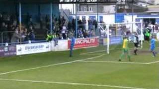 Bangor City v Caernarfon Town 13042009 Welsh Premier [upl. by Munmro913]