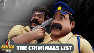 The Criminalist List  Shiva  शिवा  Full Episode 38  Funny Action Cartoon  Shiva Show 2024 Hindi [upl. by Ferna147]