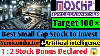 Breaking Moschip Share News  India’s Semiconductor Stocks Moschip Technologies Ltd [upl. by Yrrek]