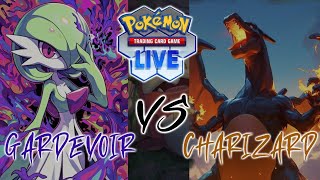 Gardevoir ex vs Charizard ex worlds test pokemon tcg live [upl. by Frances]